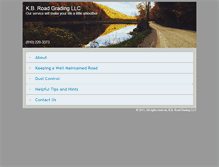 Tablet Screenshot of kbroadgrading.com